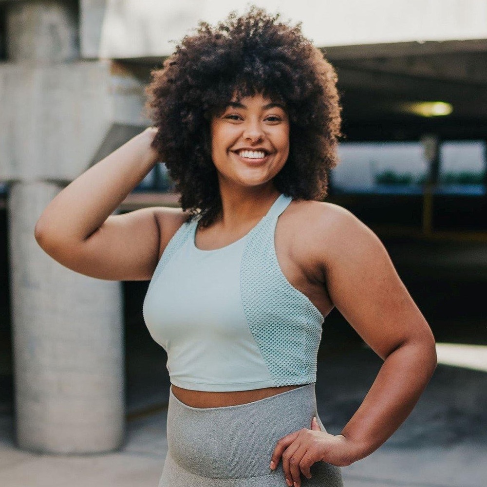 Senita Athletics Leah Crop Top NWT